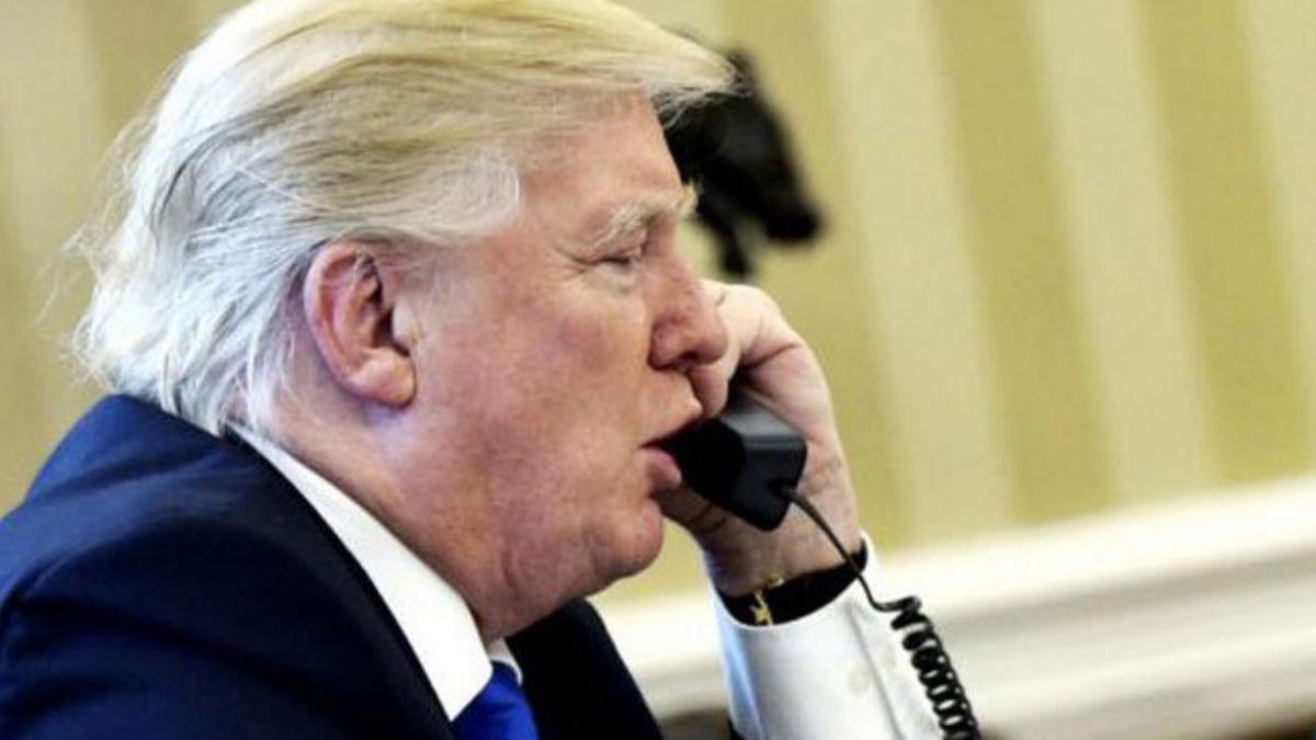 Trump telefon numarasn gnderdi: Beni arayn