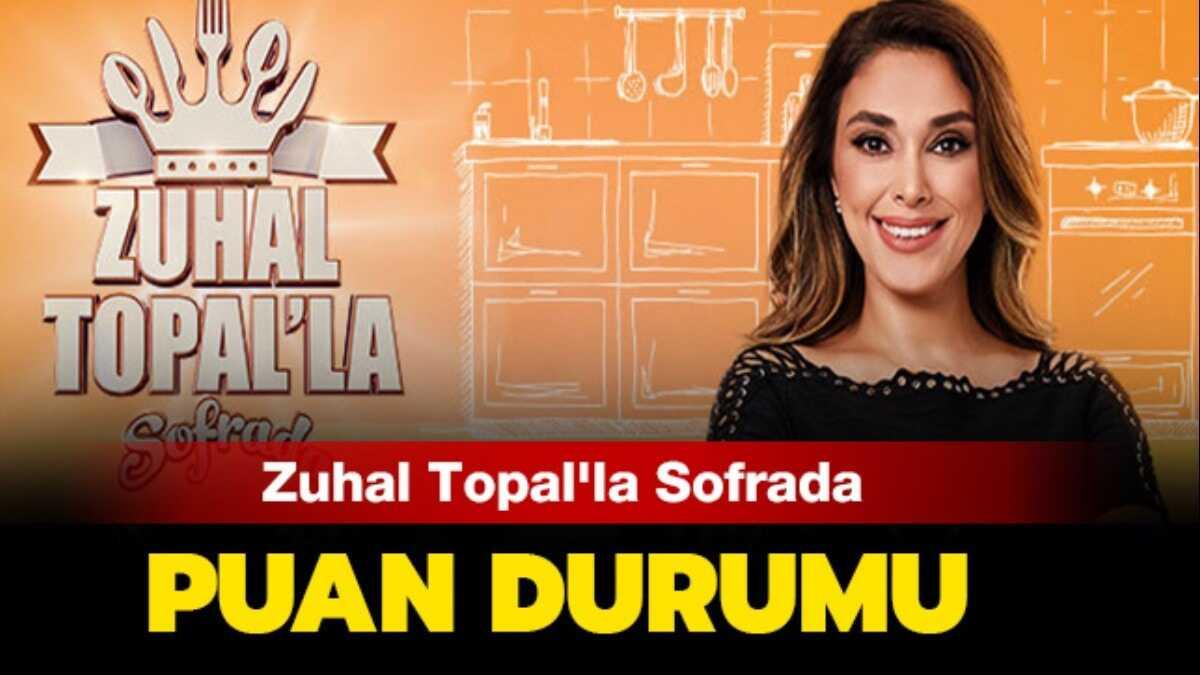 Zuhal Topal'la Sofrada puan durumu haberimizde