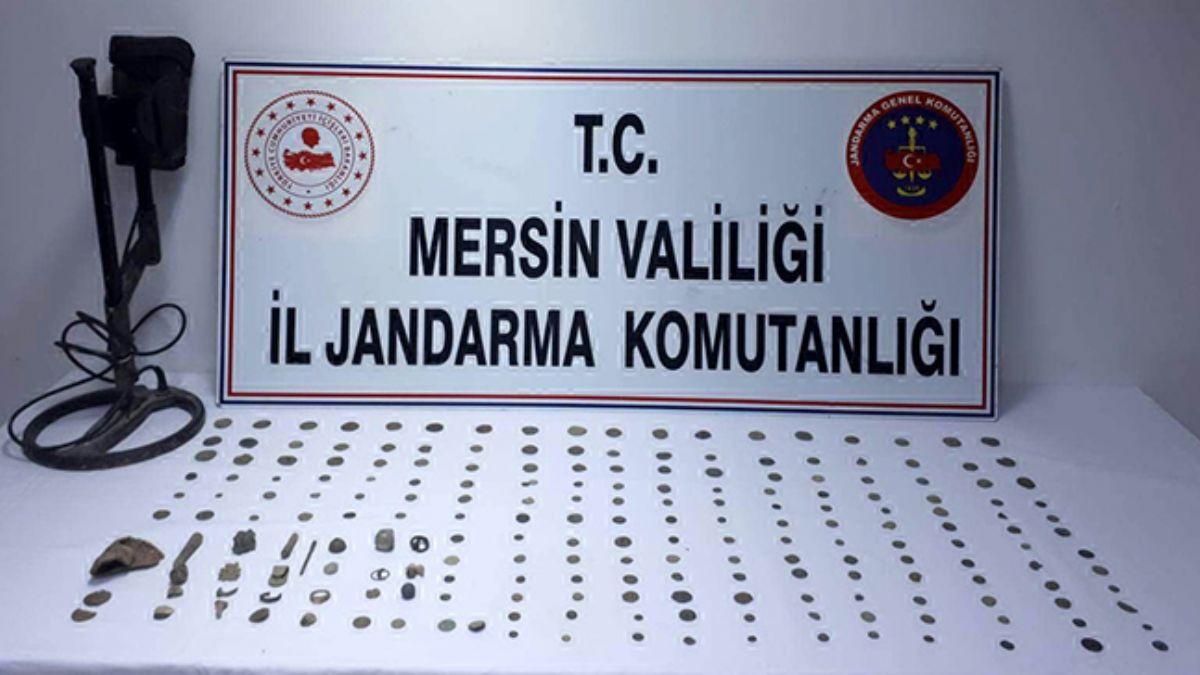 Mersin'de 244 para tarihi eser ele geirildi