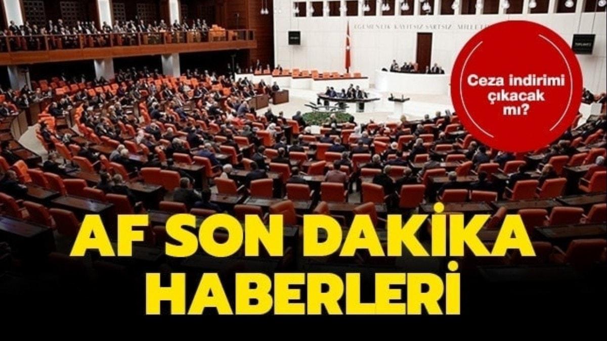 Af yasas ve ceza indirimi ne zaman kacak"