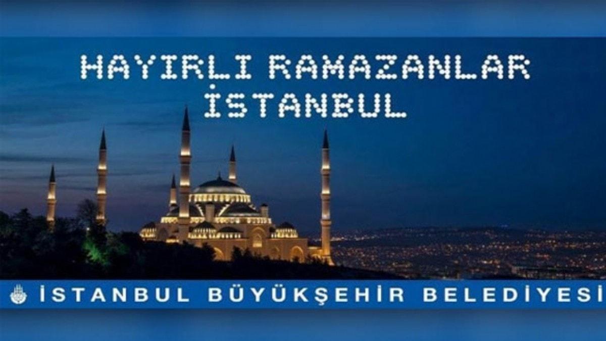 stanbul Bykehir Belediyesi yeni Ramazan etkinlikleri balad