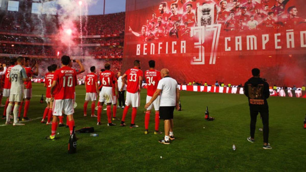 Portekiz'de ampiyon Benfica