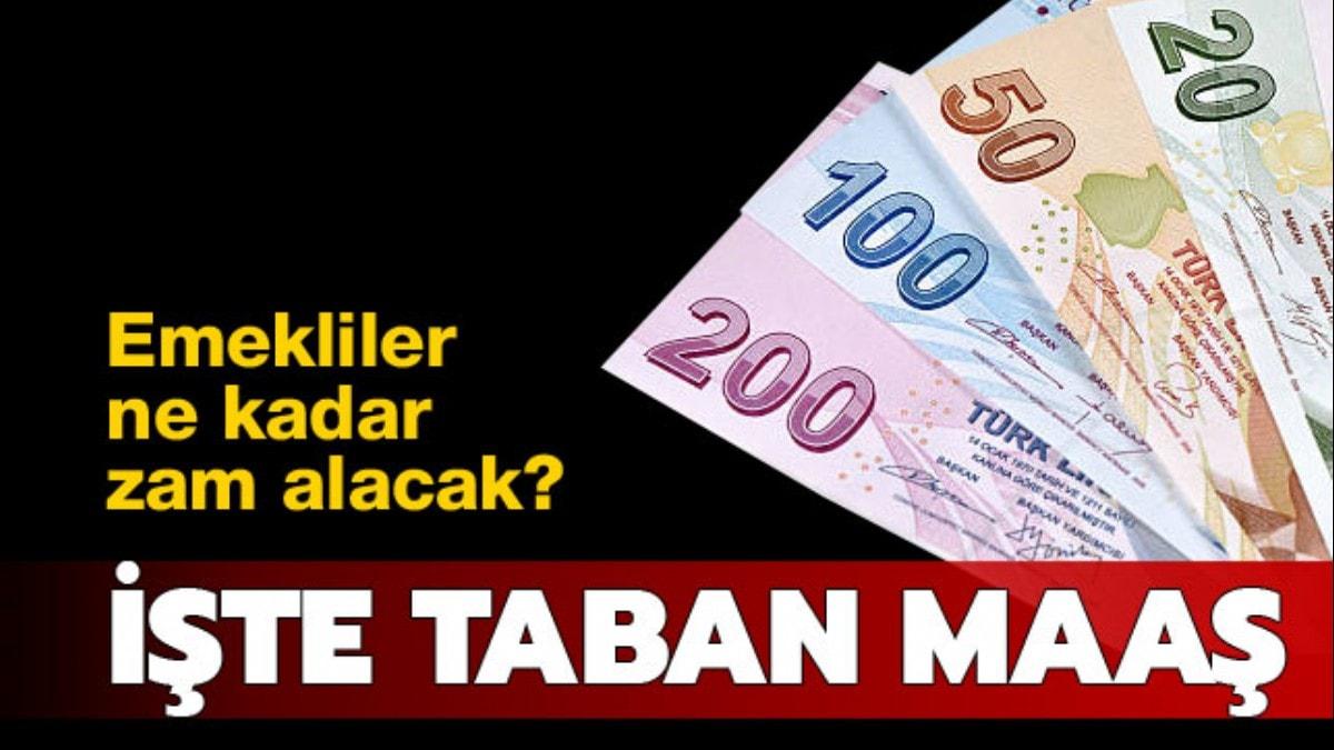 Zaml emekli maalar ne zaman denecek" Enflasyona gre taban maalar hesaplama!