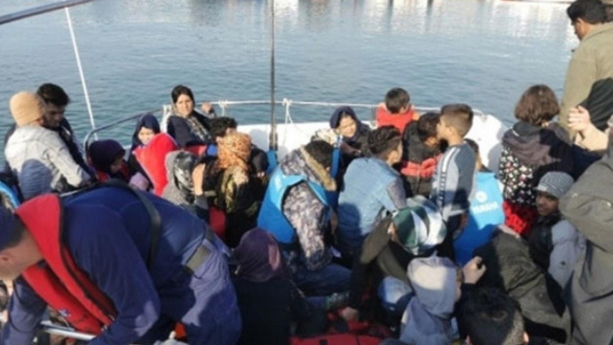 anakkale'de lastik botta 34 kaak gmen yakaland