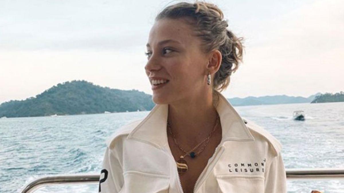 Serenay Sarkaya'nn paylama Demet Akaln'dan yorum: Kz bir nazar boncuu tak