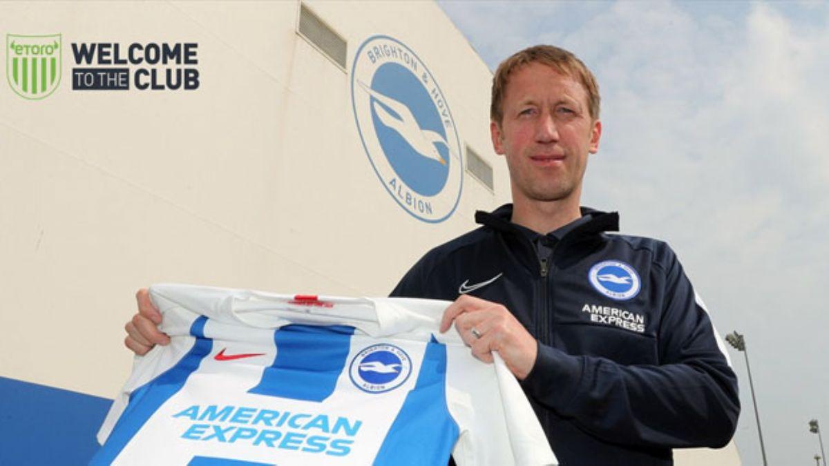 Brighton'da teknik direktrle Potter getirildi