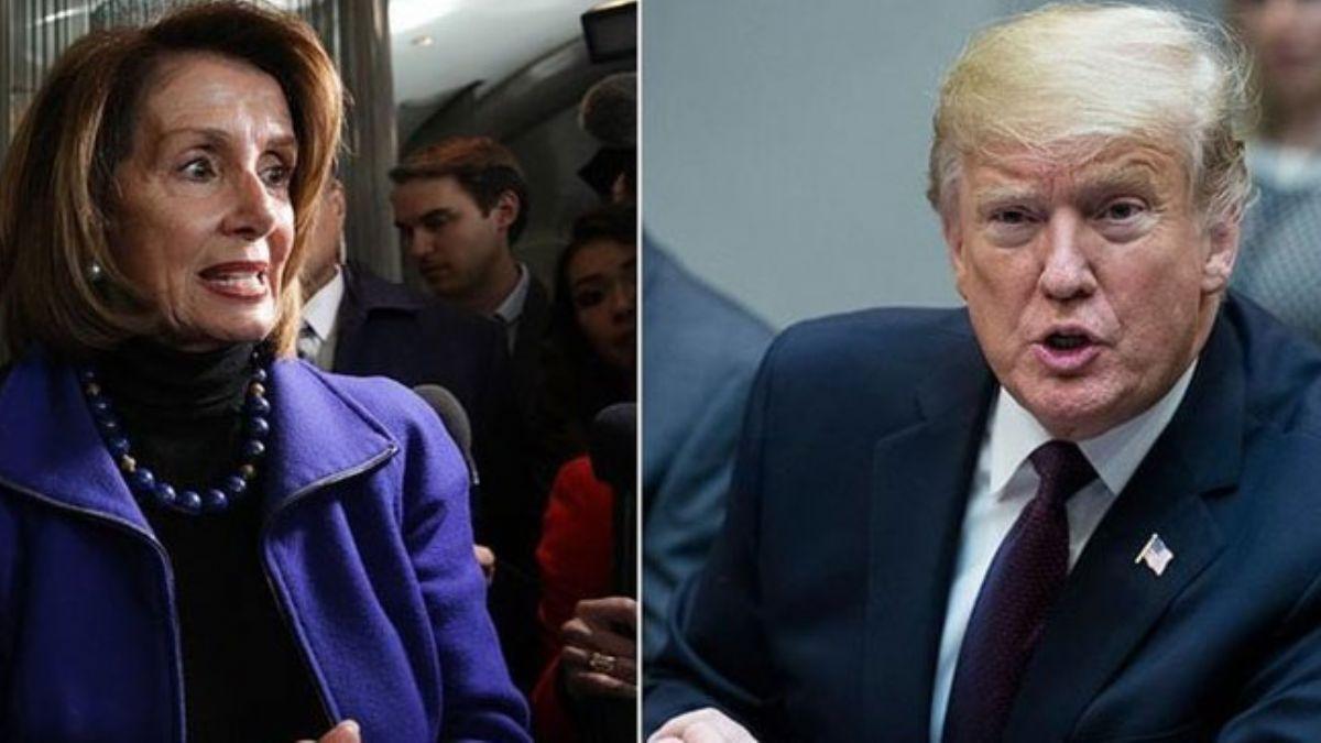 Trump ve Pelosi arasnda akl sal atmas hakaretler ieren sz dellosuna dnt