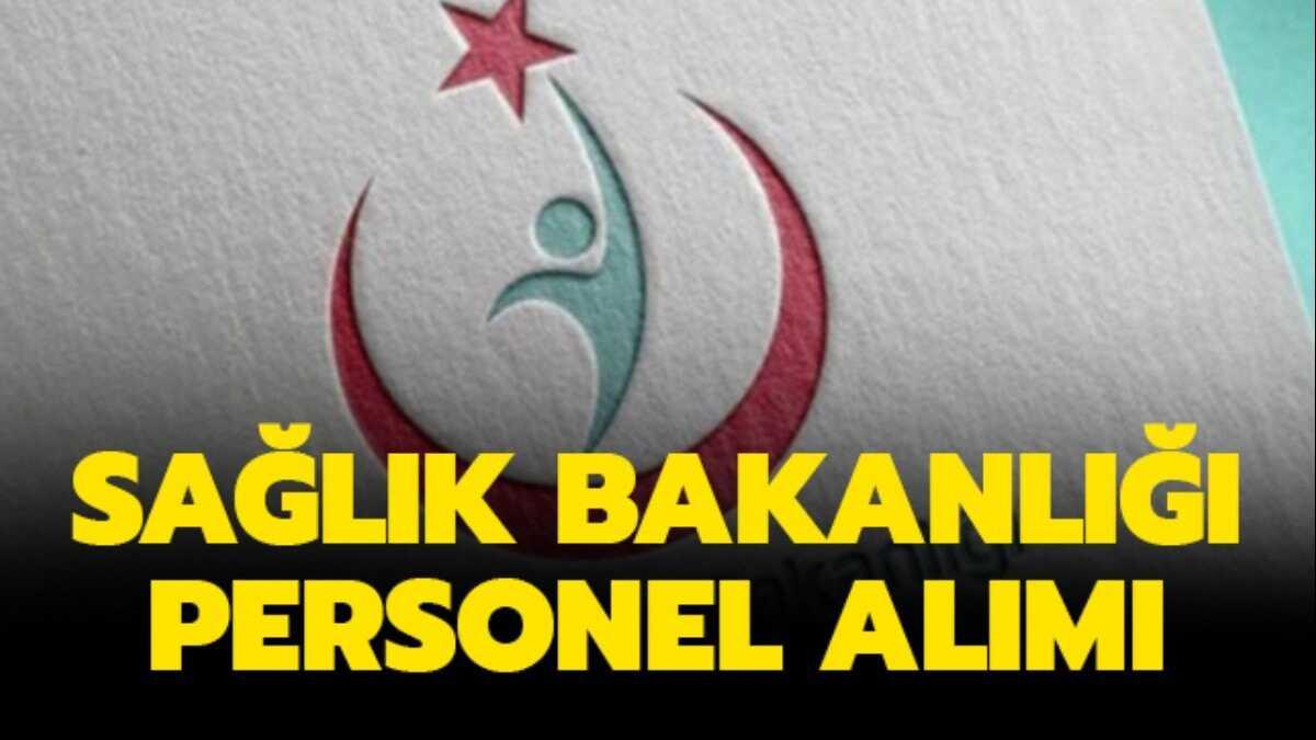 Salk Bakanl personel alm yapacak