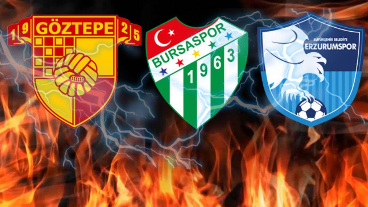Gztepe, Bursaspor ve Erzurumspor'dan hangi takm ligde kalacak" te tm olaslklar