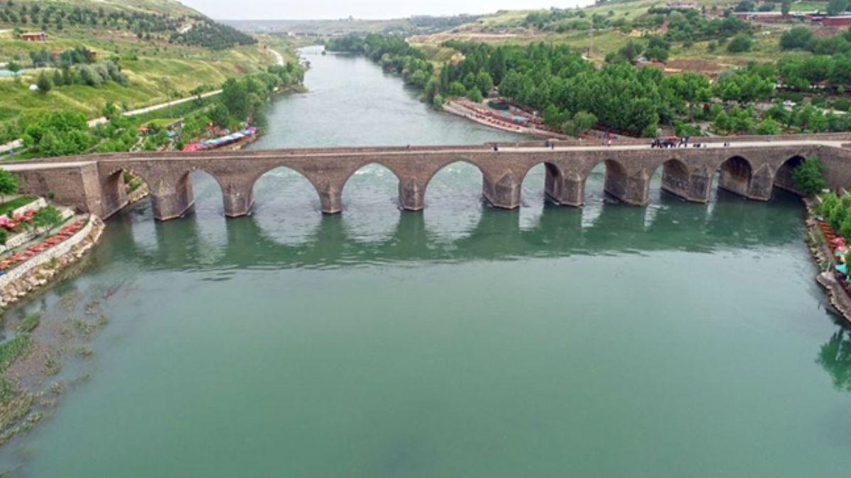 Dicle Nehri su tahliyesi sonucunda 30 yldr en temiz grnme kavutu