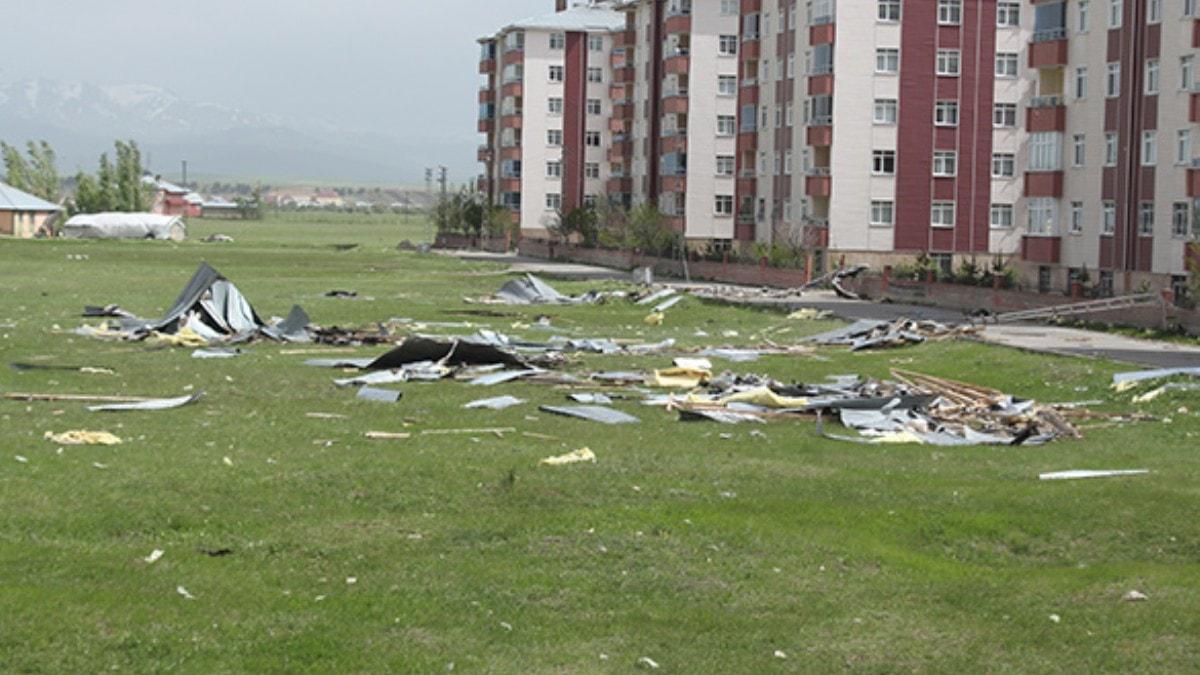 Ar'da iddetli frtna byk hasara neden oldu