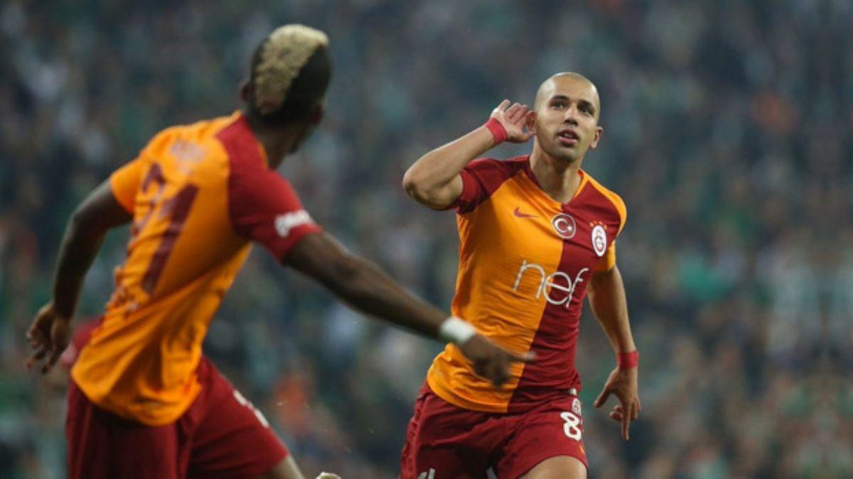 Sofiane Feghouli: Benim de Fatih hoca gibi Avrupa'da kupa kazanma isteim var