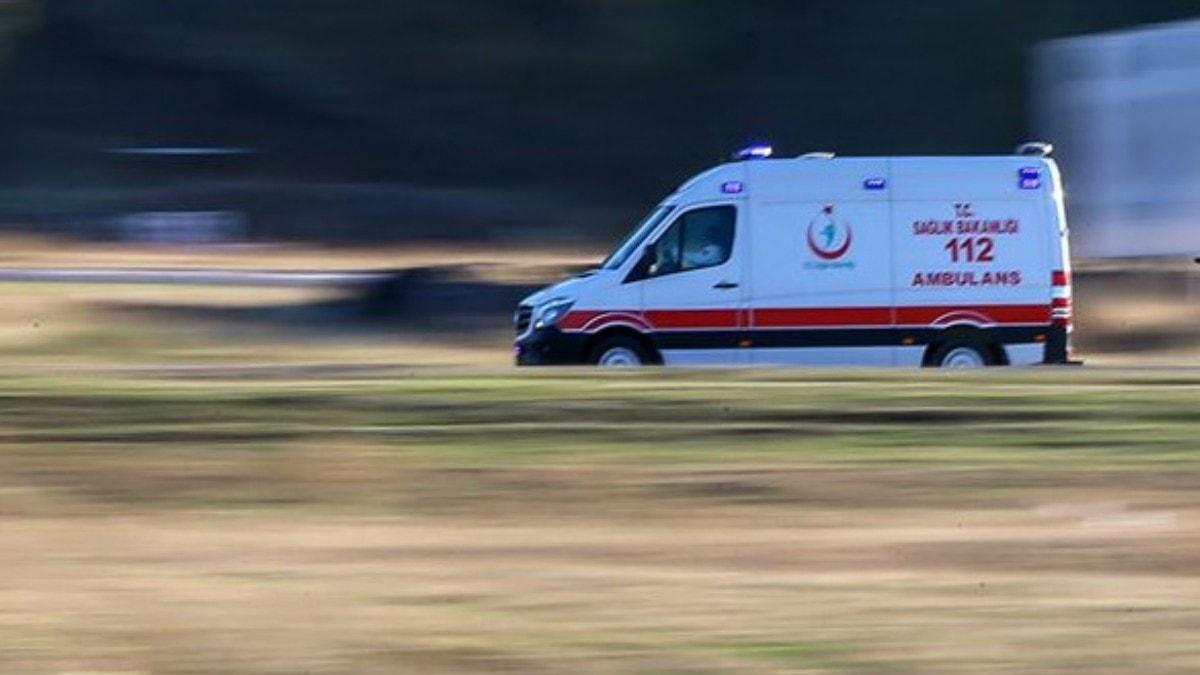 Silivri'de oksijen tp patlayan ambulansta 3 aylk bebek feci ekilde can verdi