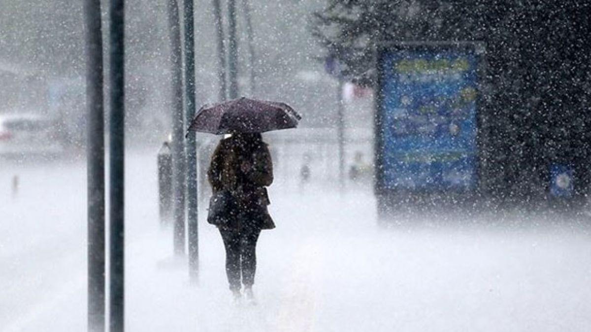 Son dakika Meteoroloji baz blgeler iin saanak uyarsnda bulundu