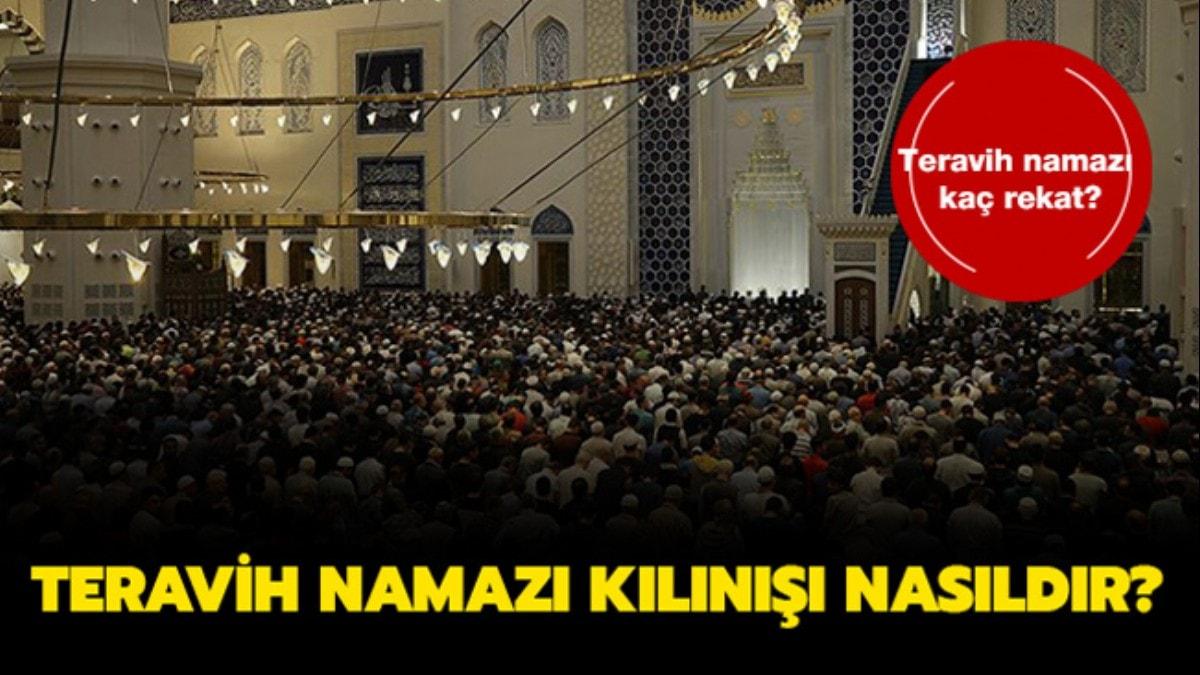 Teravih namaz nasl klnr" Ka rekat" Teravih namaz kln nasldr" 