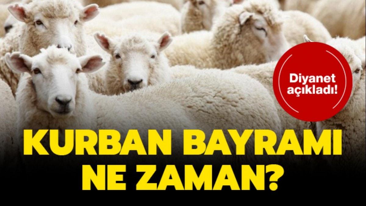 Kurban bayramı ne zaman