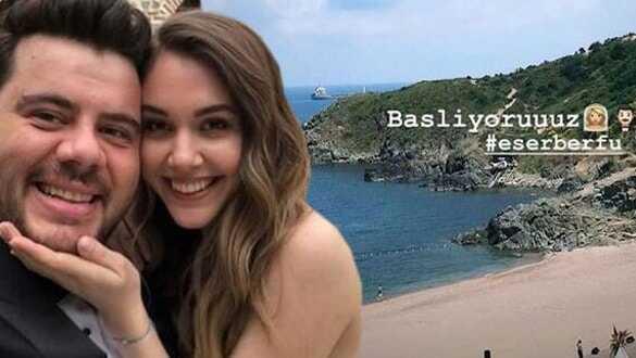 Eser Yenenler ile Berfu Yıldız evlendi...