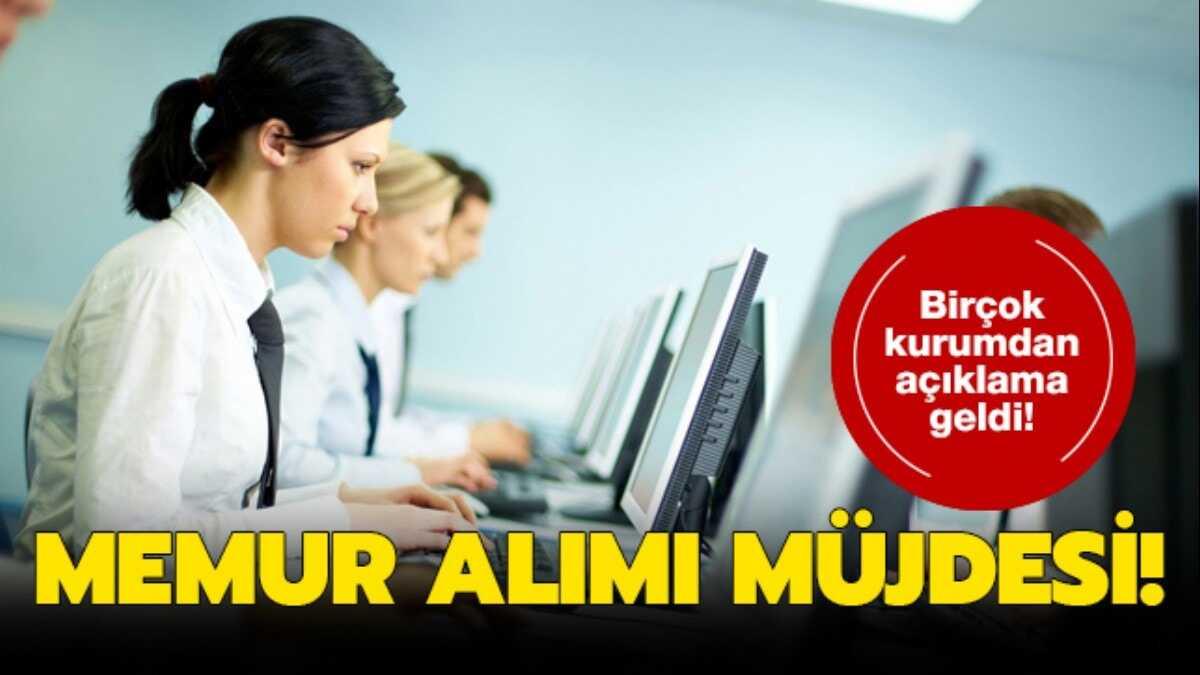 KUR zerinden memur alm yaplacak