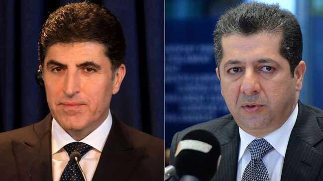 IKBY'de siyasi partilerle yapılan koalisyon sonucu Neçirvan ve Mesrur Barzani dönemi başladı