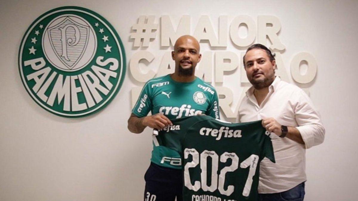 Felipe Melo 2 yl daha Palmeiras'ta