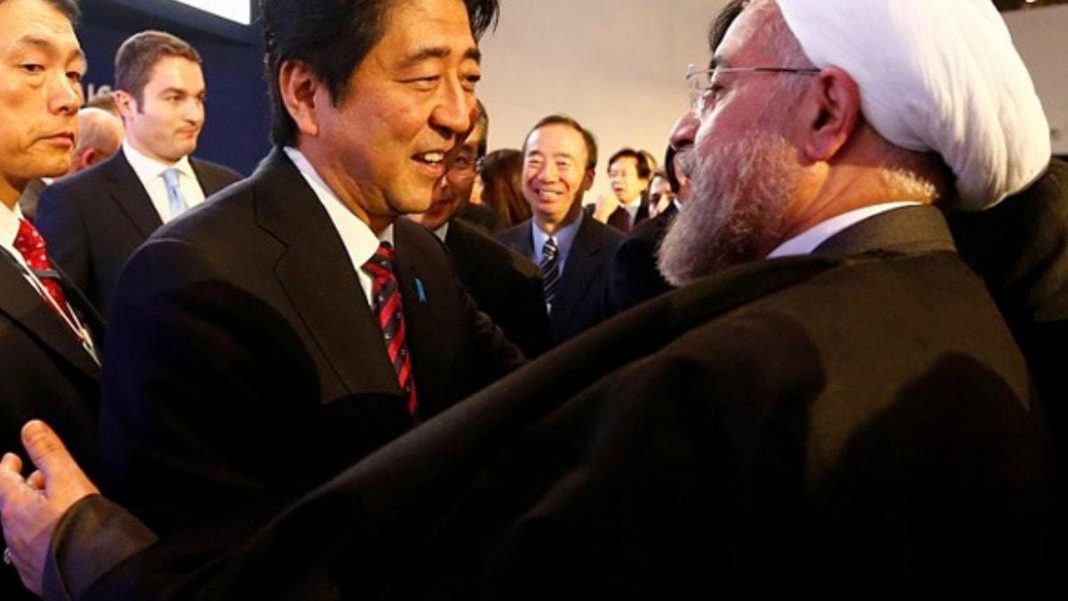 Japonya Babakan Abe ABD-ran ara buluculuu iin Tahran'da