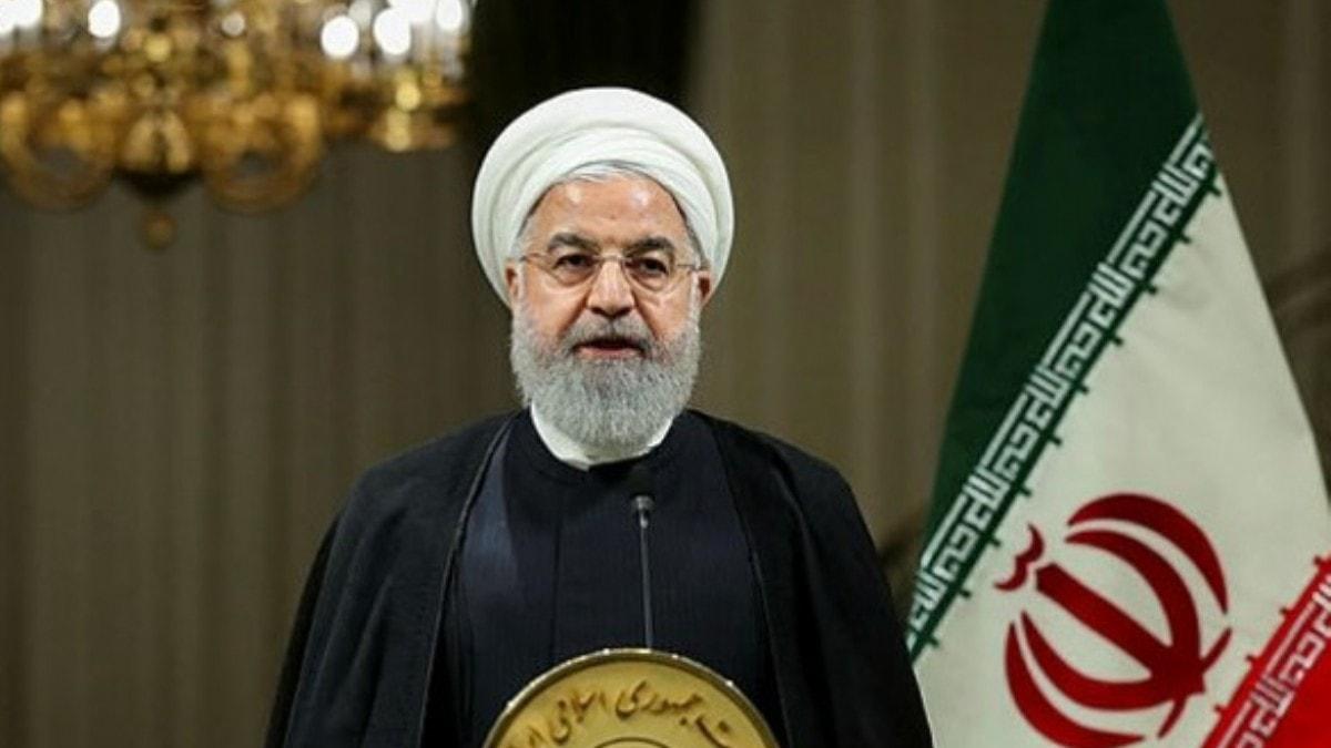 ran Cumhurbakan Ruhani: ABD blgeyi terk etmeli