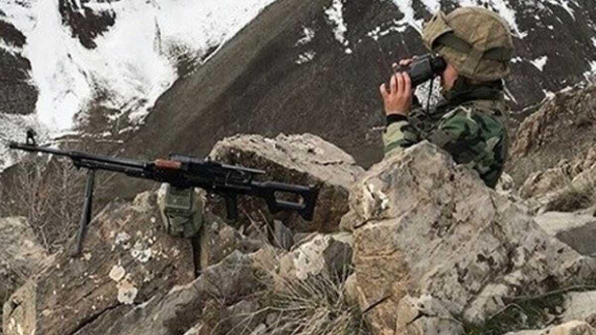 MSB'den Pene Harekat aklamas: PKK'l terristlere ait hedefleri vuruldu