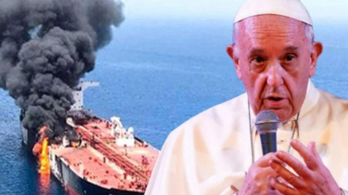 Papa Francis'den ar: Gerilimi azaltn