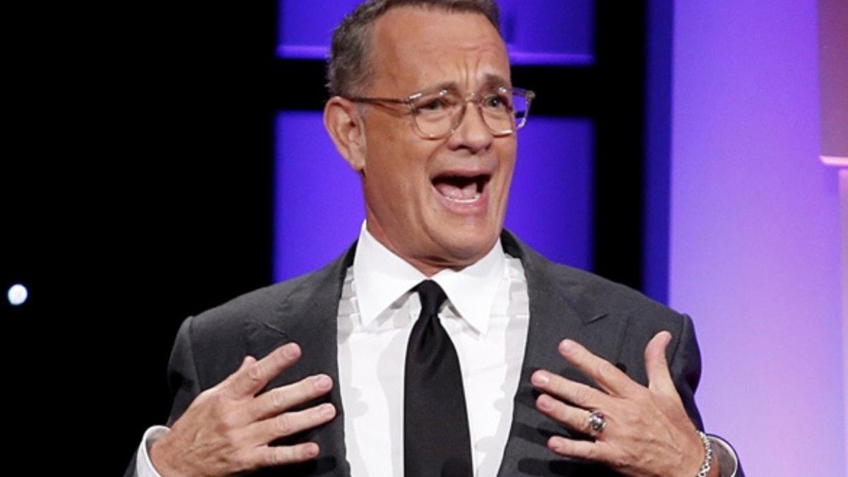 Tom Hanks canl yaynda hrszlk yapt
