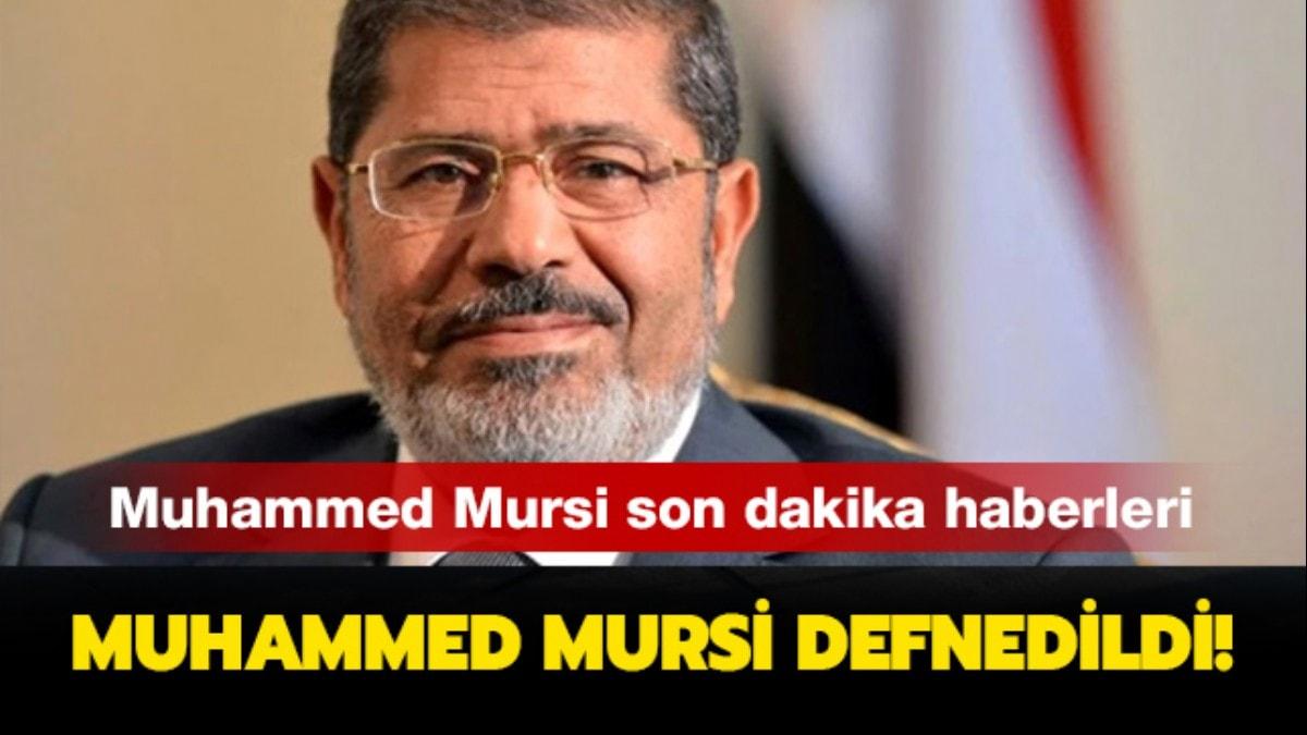  Muhammed Mursi nereye defnedildi" Son dakika Muhammed Mursi gelimeleri