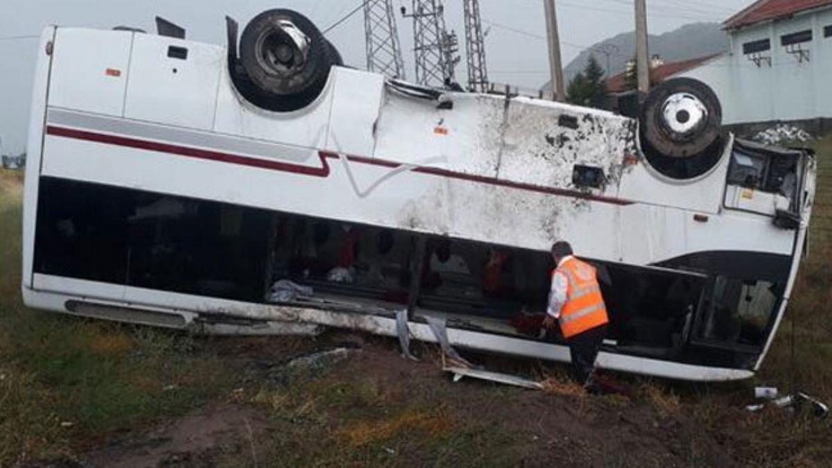 Son dakika... Nevehir'de kaza: 27 turist yaraland