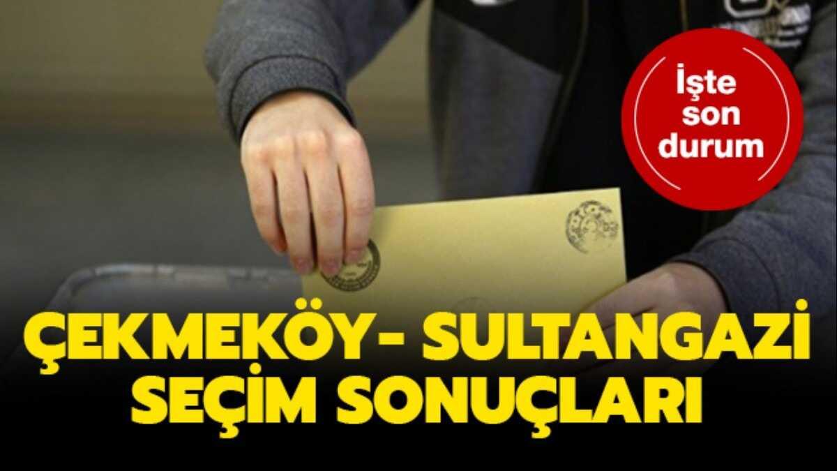 ekmeky Sultangazi 23 Haziran seim sonular akland!