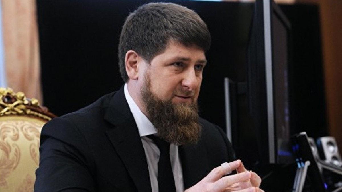 een lider Kadirov'un evine saldr