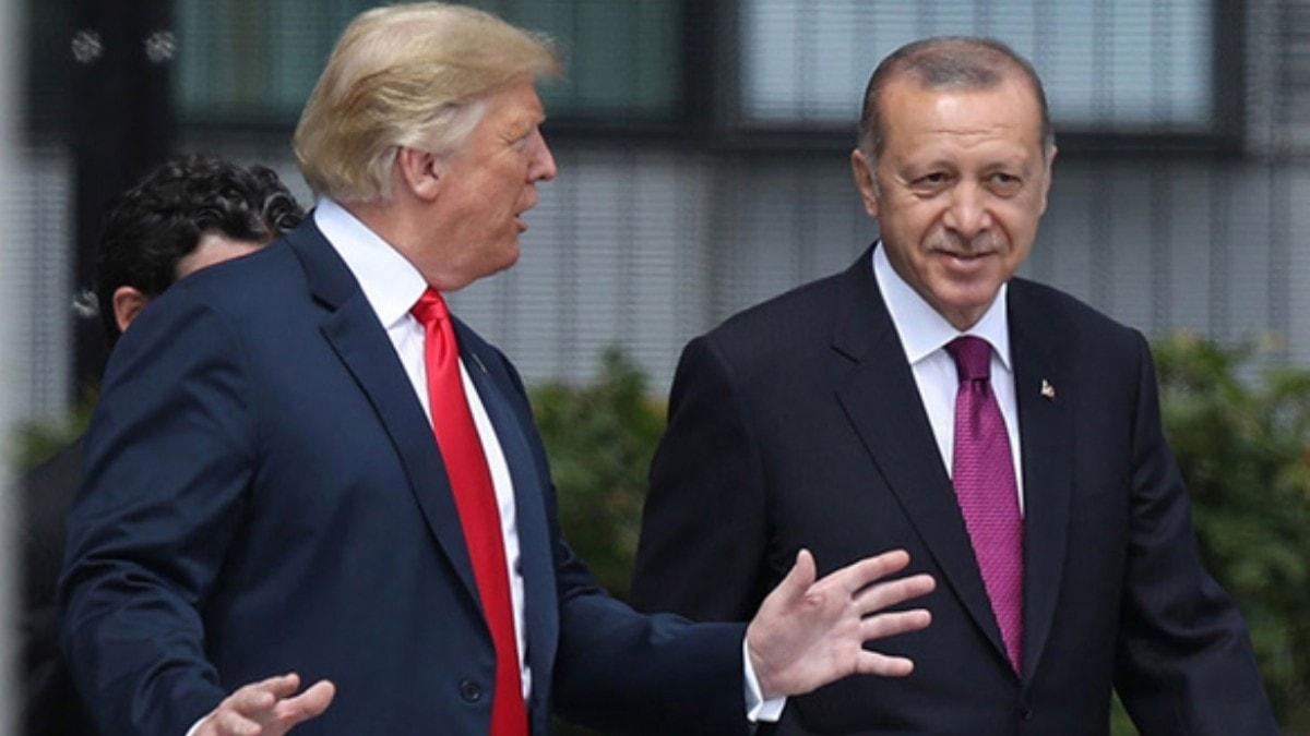 Bakan Erdoan ile Trump grmesinin detaylar belli oldu