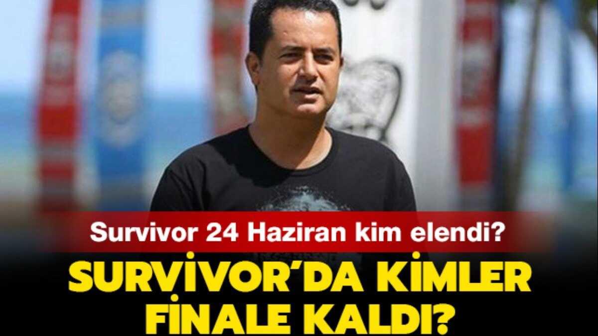 Survivor 2019 kim elendi kimler finale kald" Survivor 24 Haziran 2019 blmnde neler oldu"
