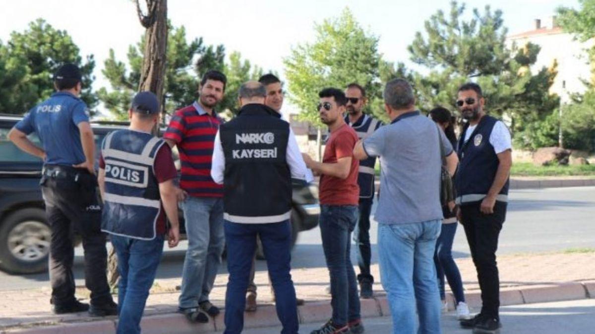 kayseri de 515 polis ile narkotik uygulamasi