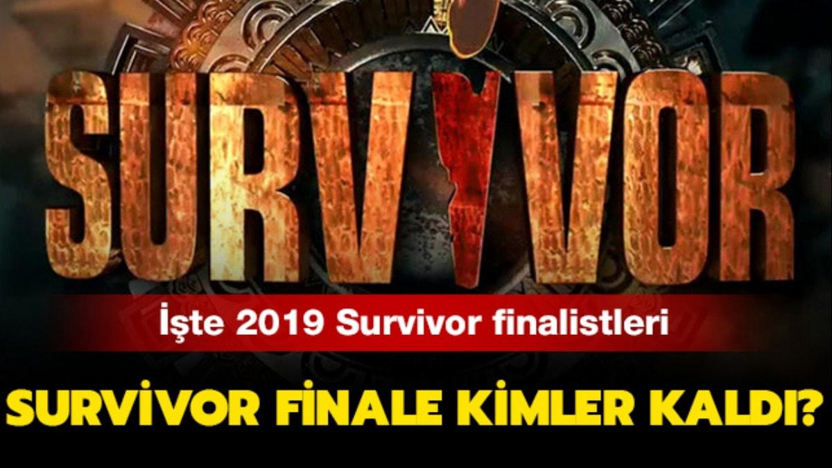 Survivor'da finale kimler kald" Survivor finalistler 2019