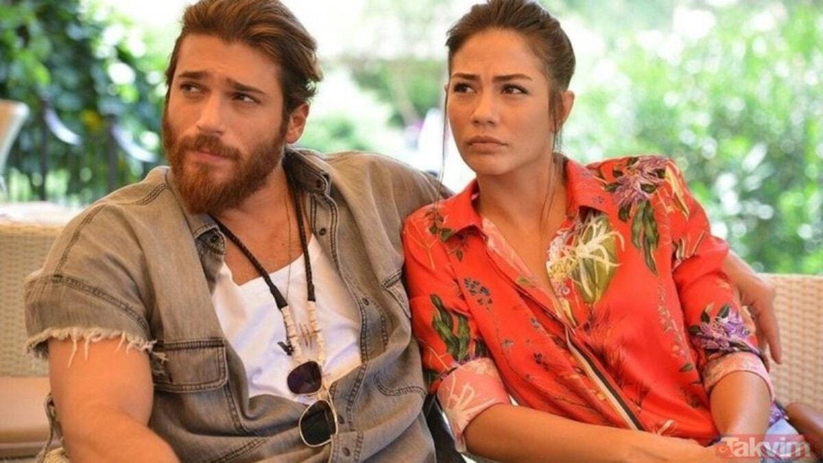 Demet zdemir'in sevgilisi Can Yaman plajda ov yapt!