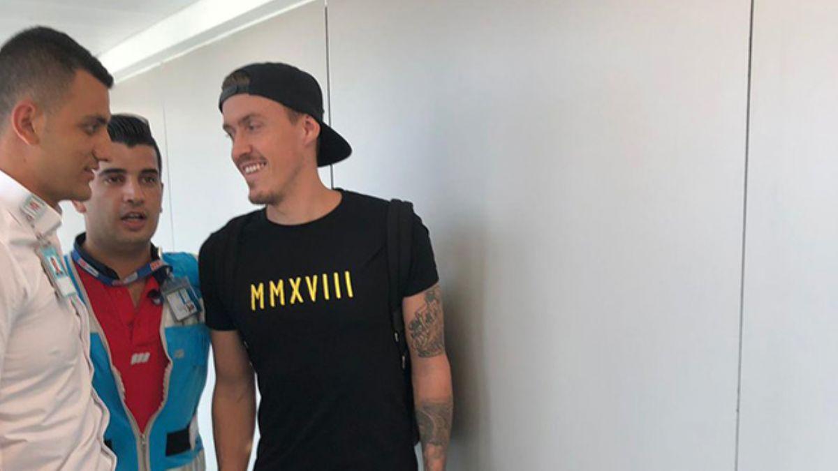 Fenerbahe'nin yeni transferi Max Kruse, stanbul'a geldi