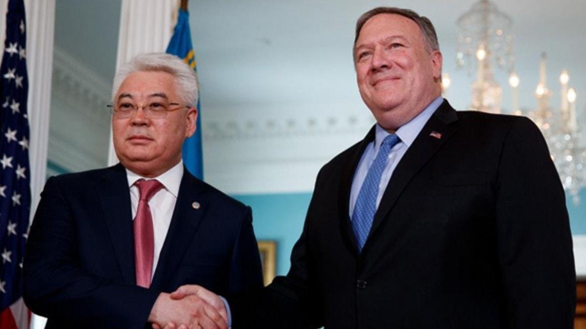 Pompeo, Kazak mevkida Atamkulov ile grt