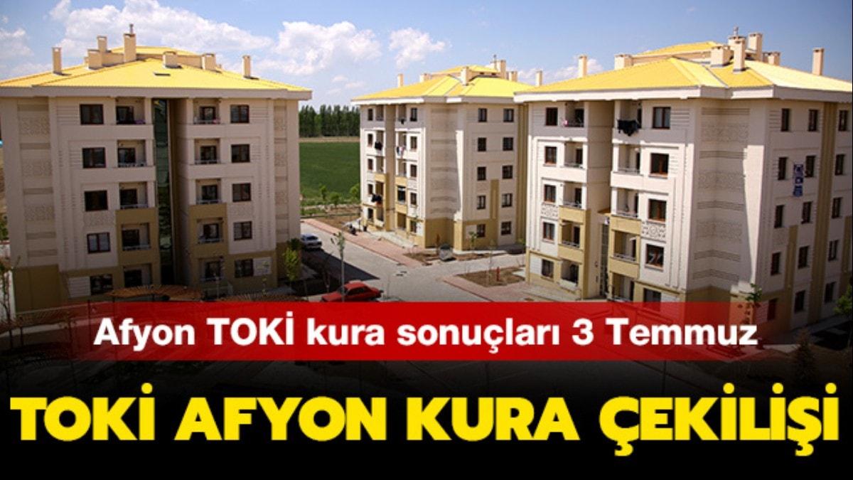  TOK Afyon kura sonular 2019 kazananlar listesi belli oldu mu" Afyon TOK kura ekilii 