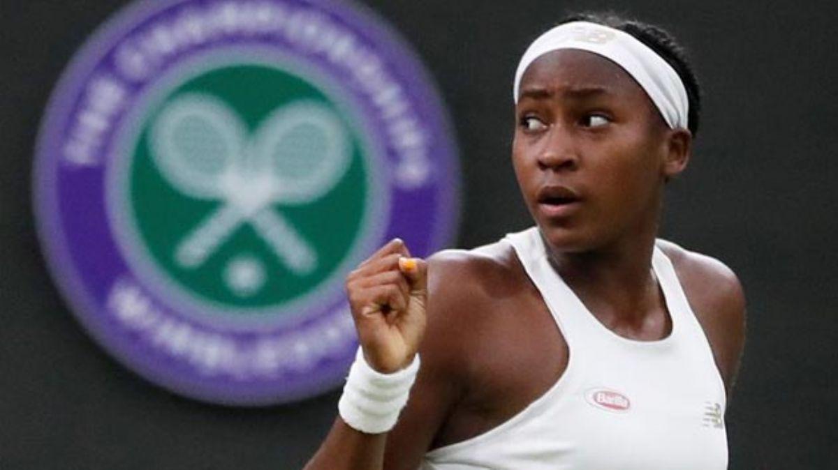 15 yandaki Cori Gauff bir st turda