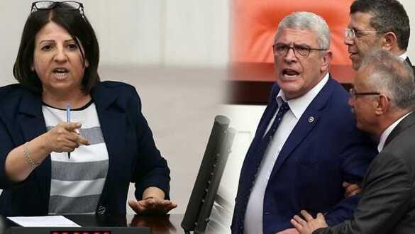 HDP-İP kavgası: HDP'nin oylarıyla koltuklarınızda oturuyorsunuz!