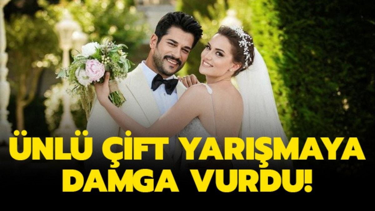 Dirili Osman'a hazrlanan Burak zivit ve Fahriye Evcen yarmaya damga vurdu