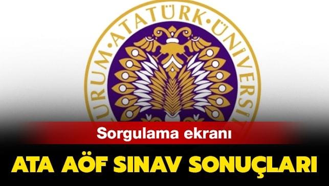 ATA AÖF bütünleme sonuçları açıklandı mı?