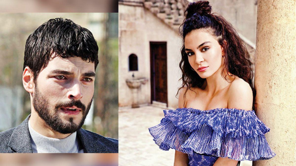 Hercai dizisinin oyuncular Ebru ahin ile Akn Aknz'nn herkes peinde