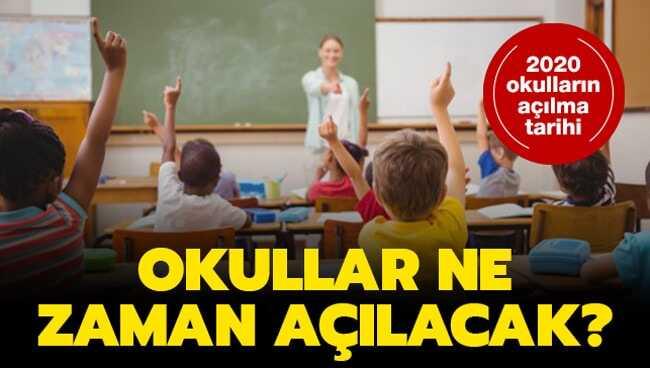 Okullar Ne Zaman Acilacak Okullarin Acilmasina Kac Gun Kaldi