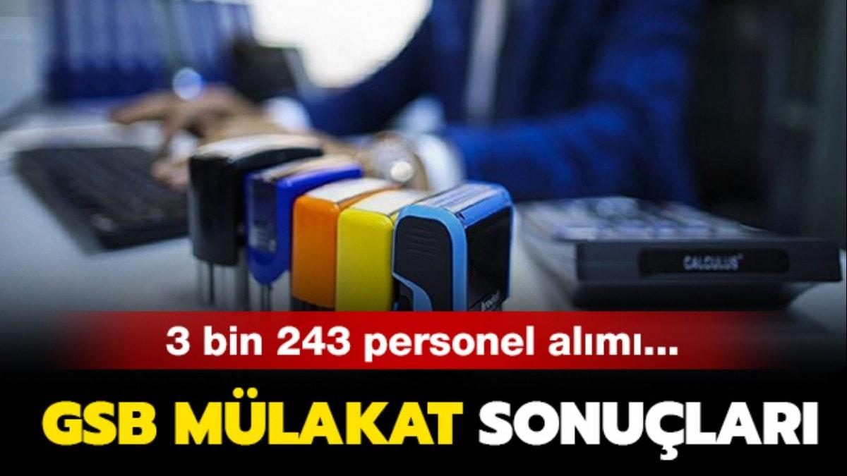 2019 GSB mlakat sonular ne zaman aklanr"