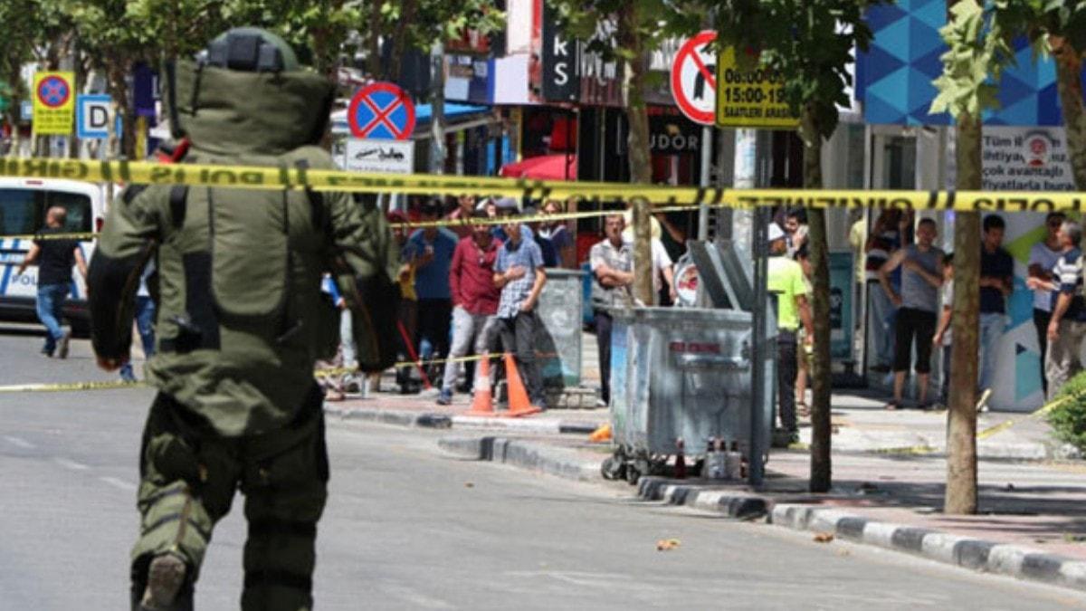 Manisa'da bomba panii! Gerei renen at kald...