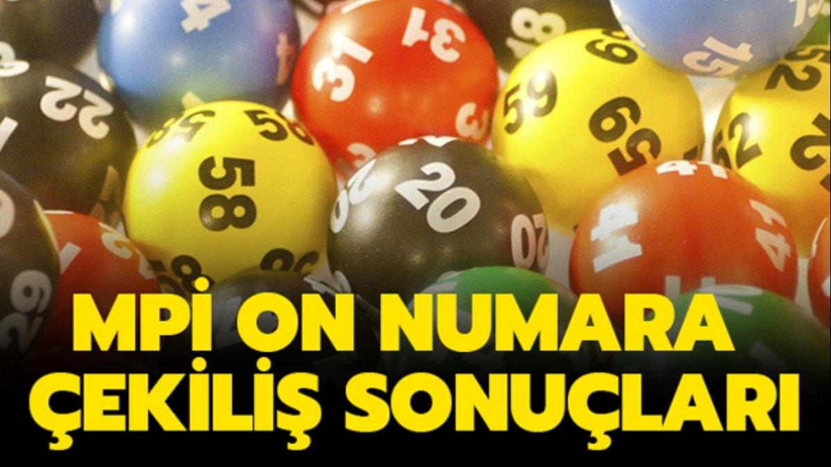 8 Temmuz On Numara ekili sonular akland! MP On Numara ekili sonular sorgula